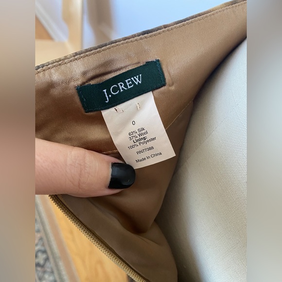 J.Crew satin skirt - Picture 4 of 4